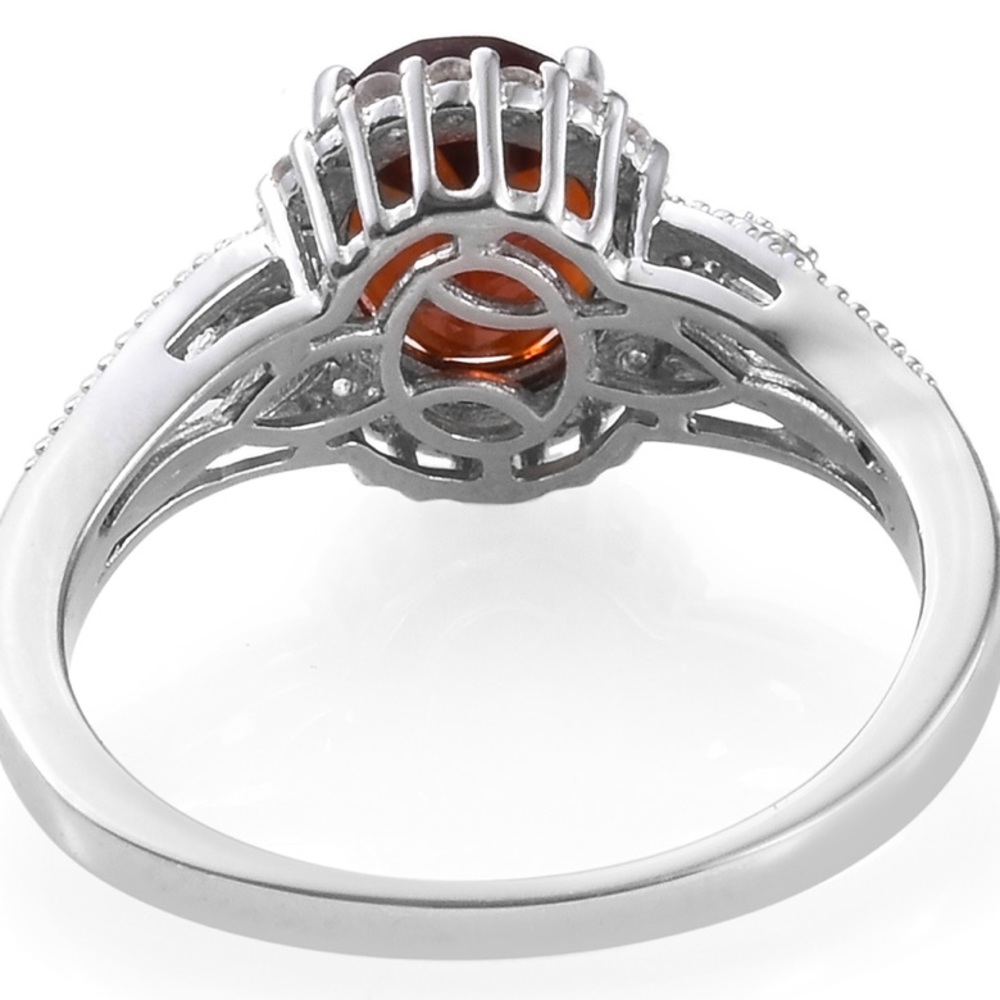 ♥️Genuine Red Citrine Ring♥️ - Picture 7 of 8